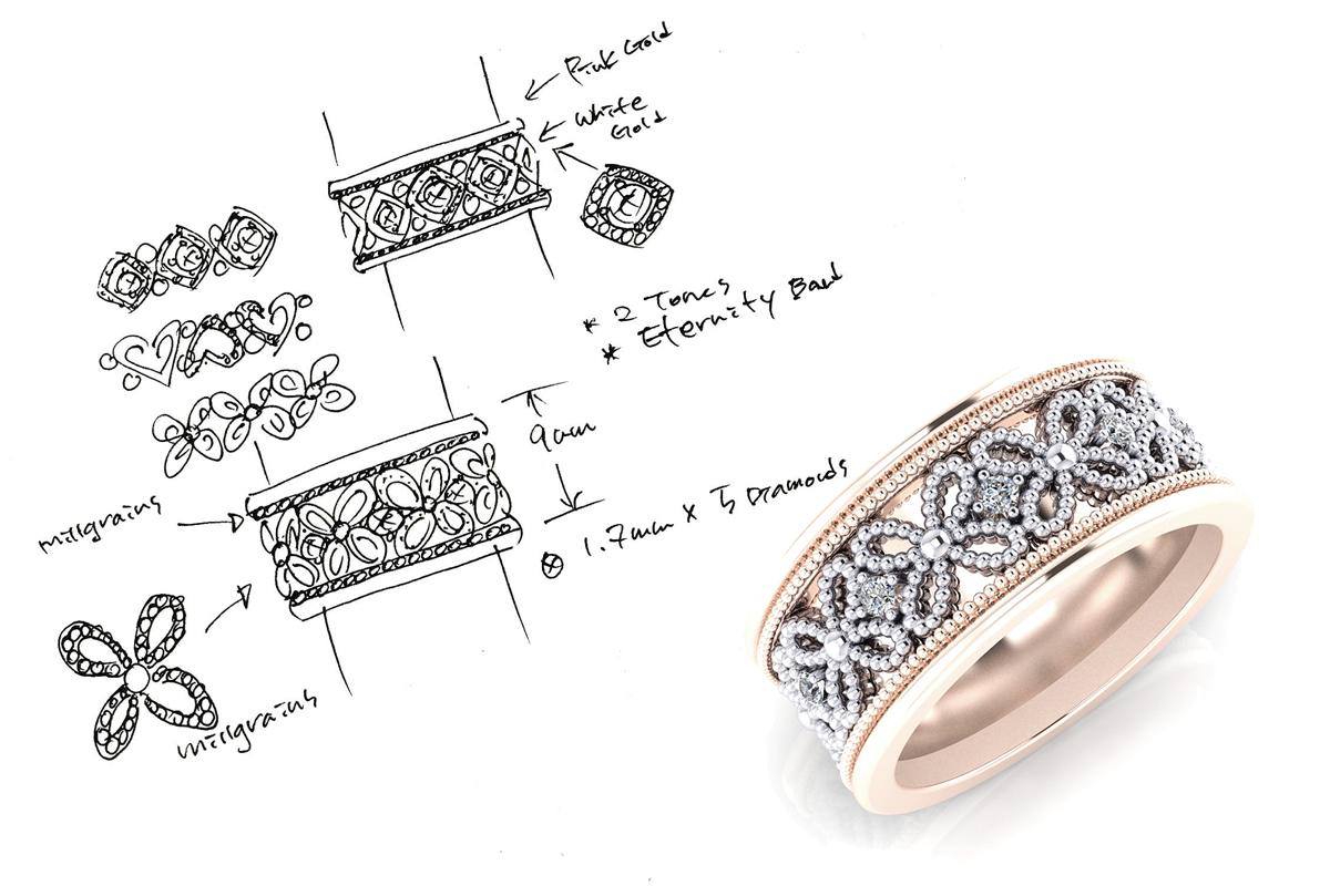 Our 'just because' flowerband ring