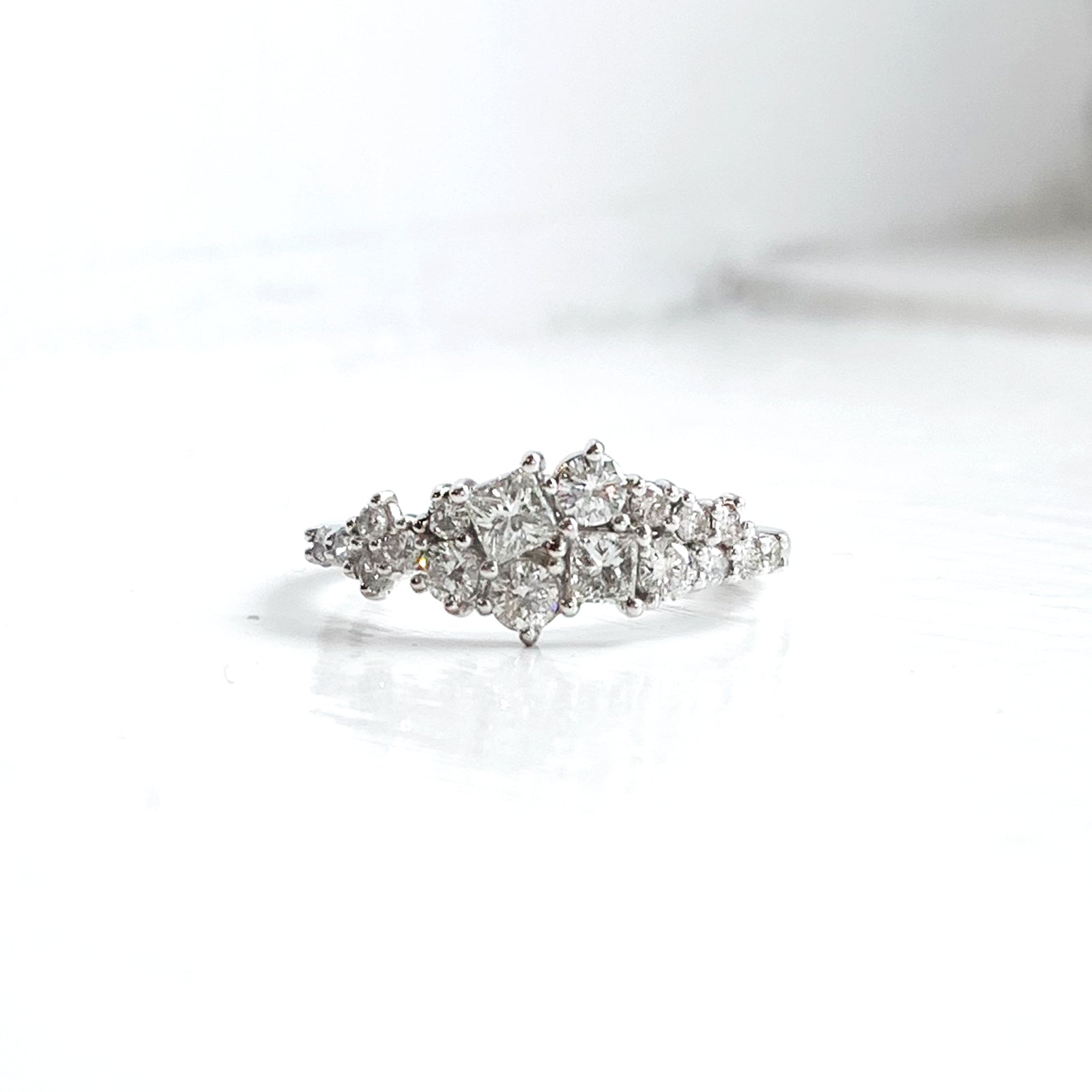 Contemporary Cluster Ring Redesign