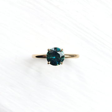 Teal Tribute Ring Redesign