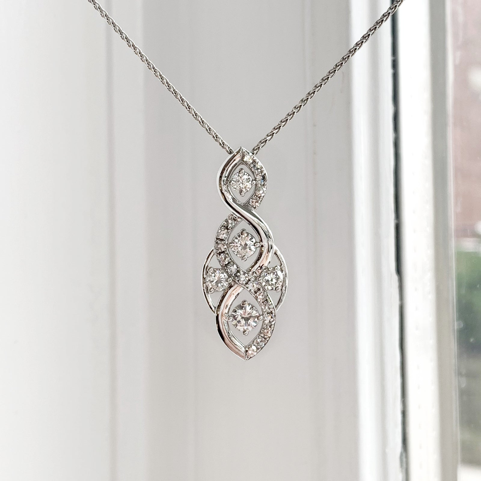 Diamond Pathway Custom Pendant Redesign