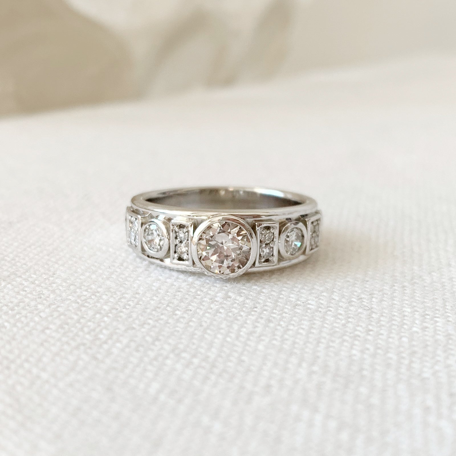 Bold Bezels Custom Redesign Ring