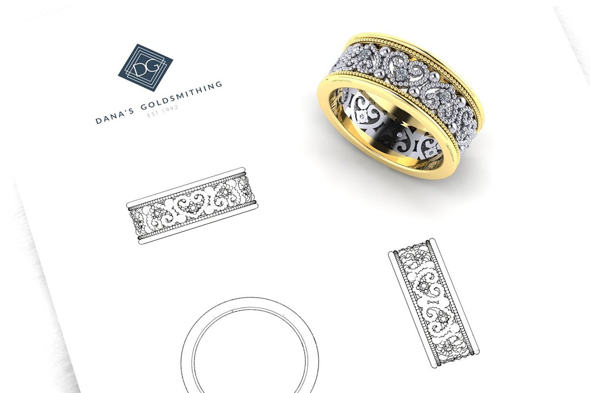 Filigree hearts