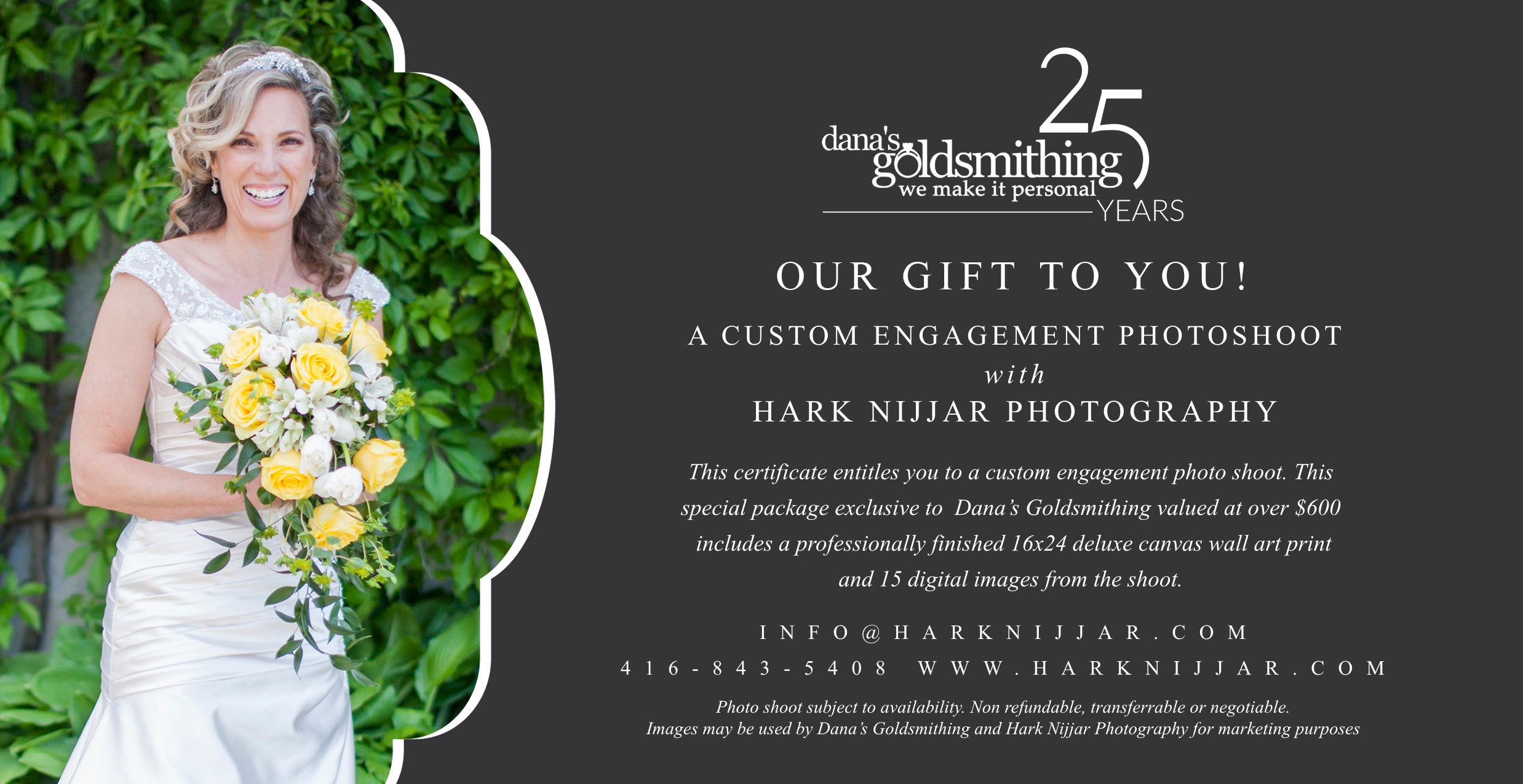 FREE Engagement Photo Shoot with every Engagement Ring purchase