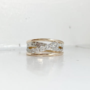 Hand in Hand Diamond Ring Redesign