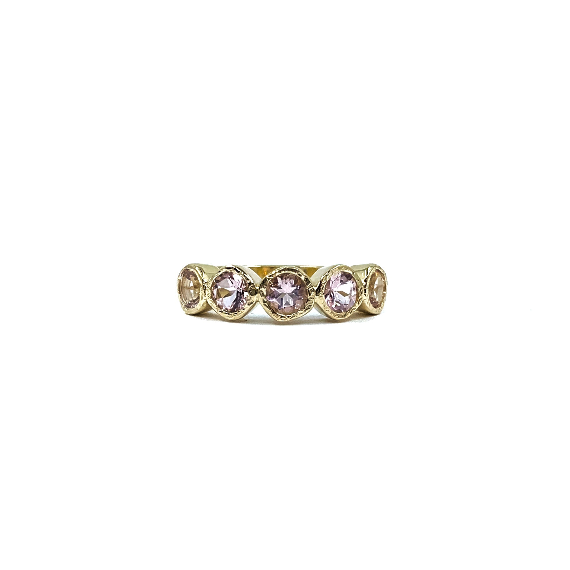 Organic Morganite Custom Ring
