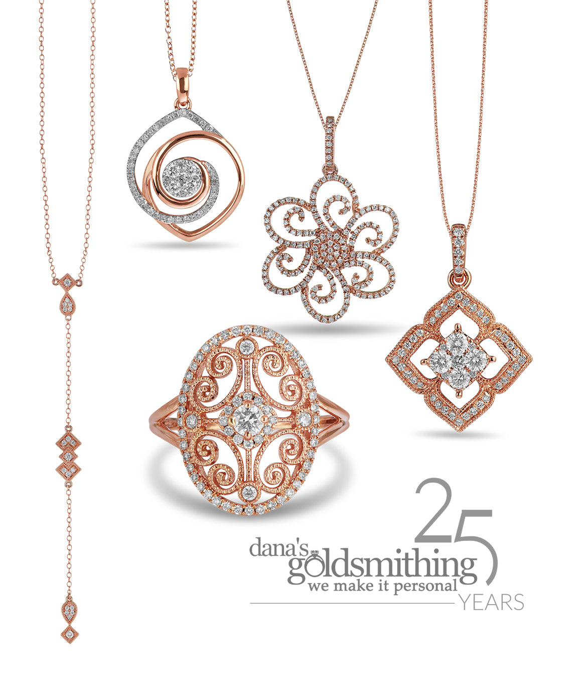 Rose Gold jewellery on sale this week