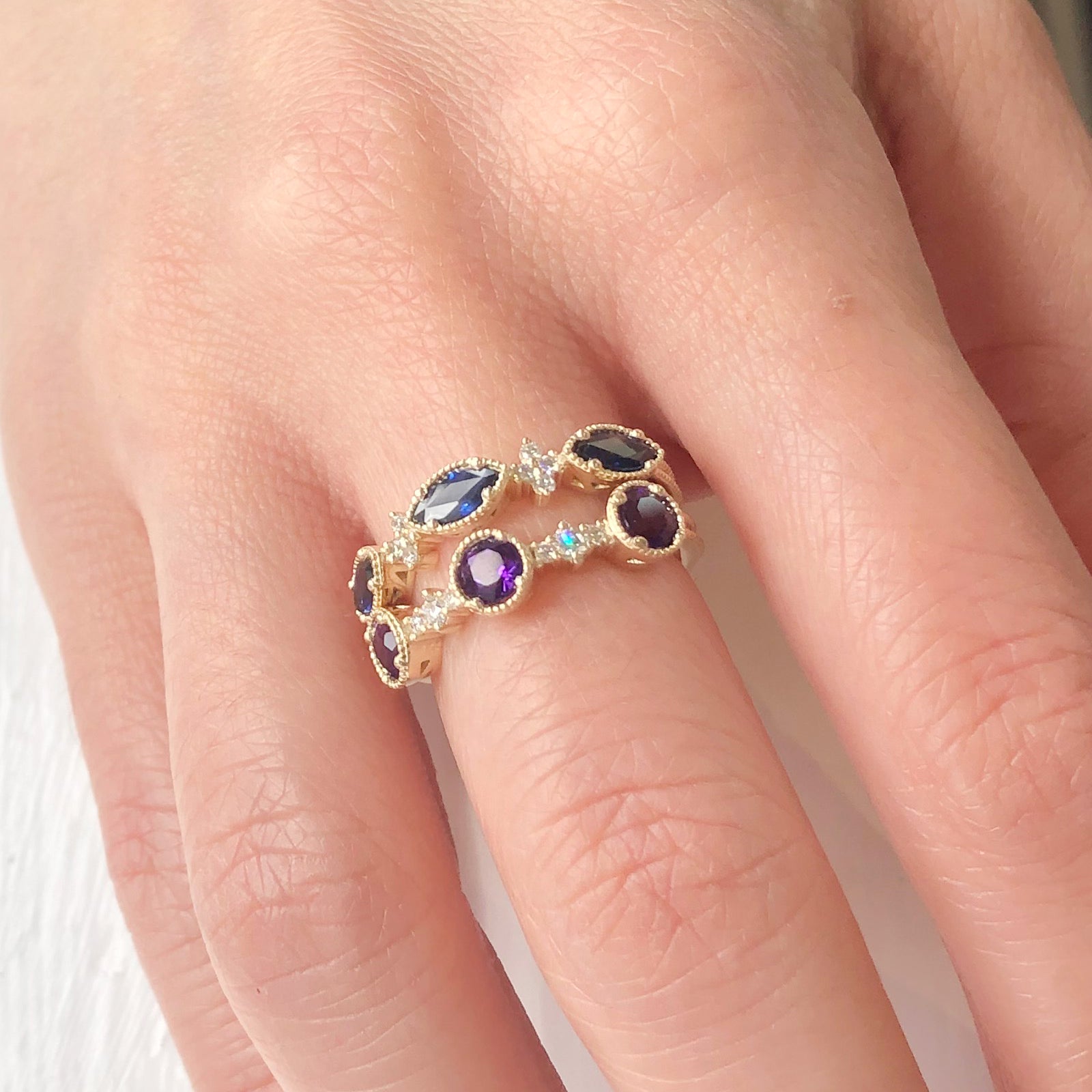 Representing Her Children Custom Ring