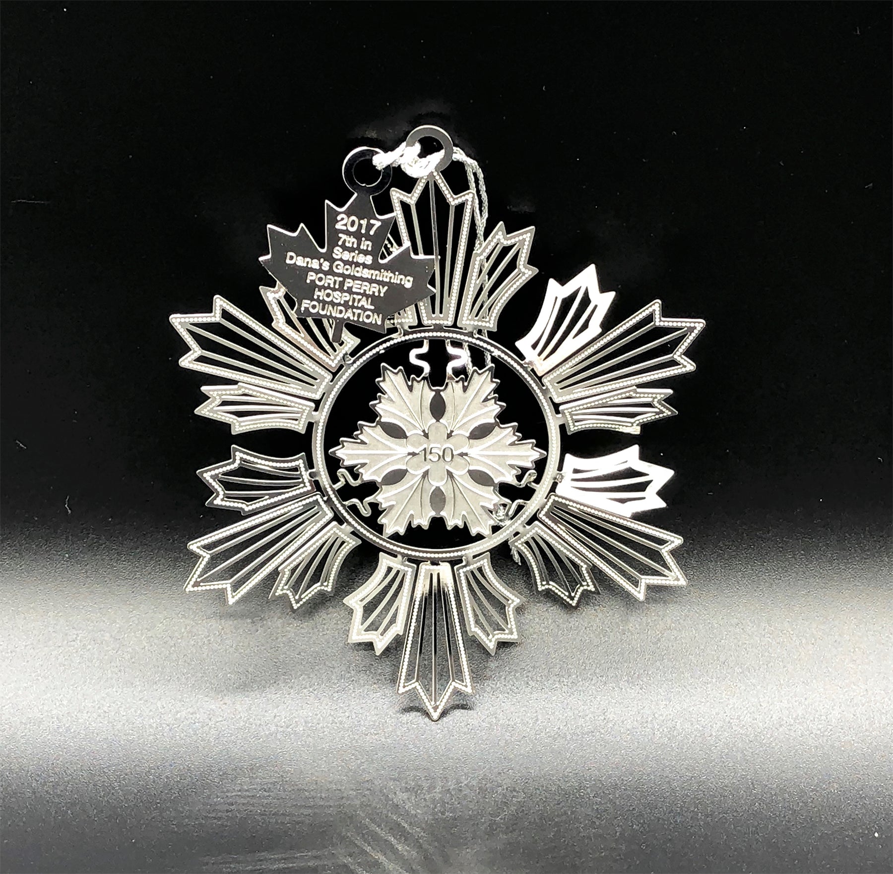 Introducing our 17th Annual Charity Snowflake Christmas ornament