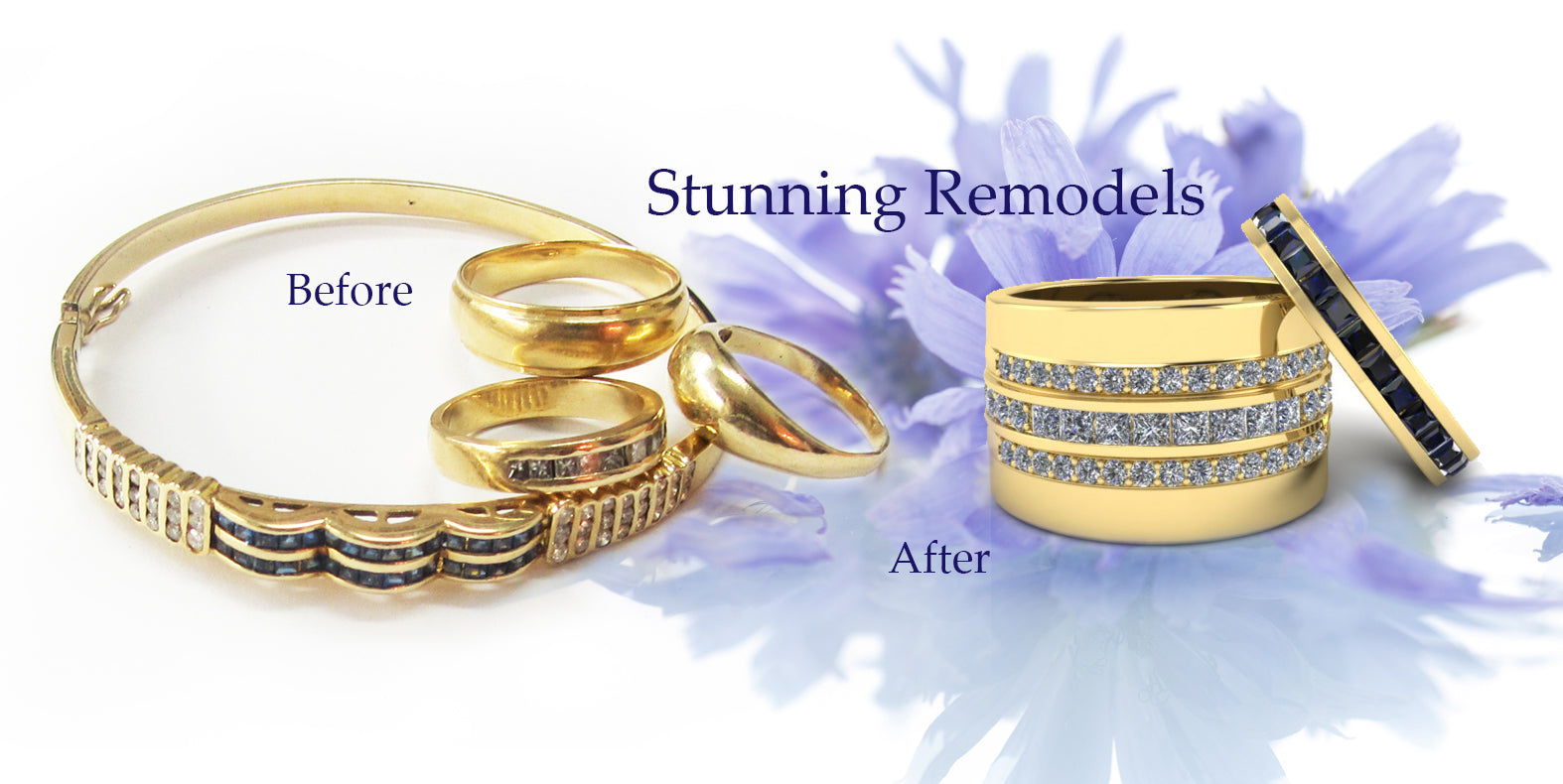 Stunning remodels: custom jewellery design