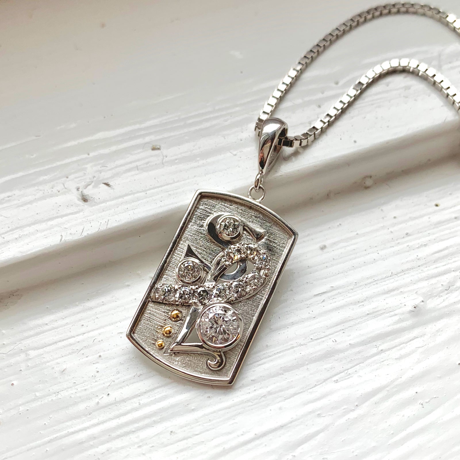 His Custom Memory Pendant