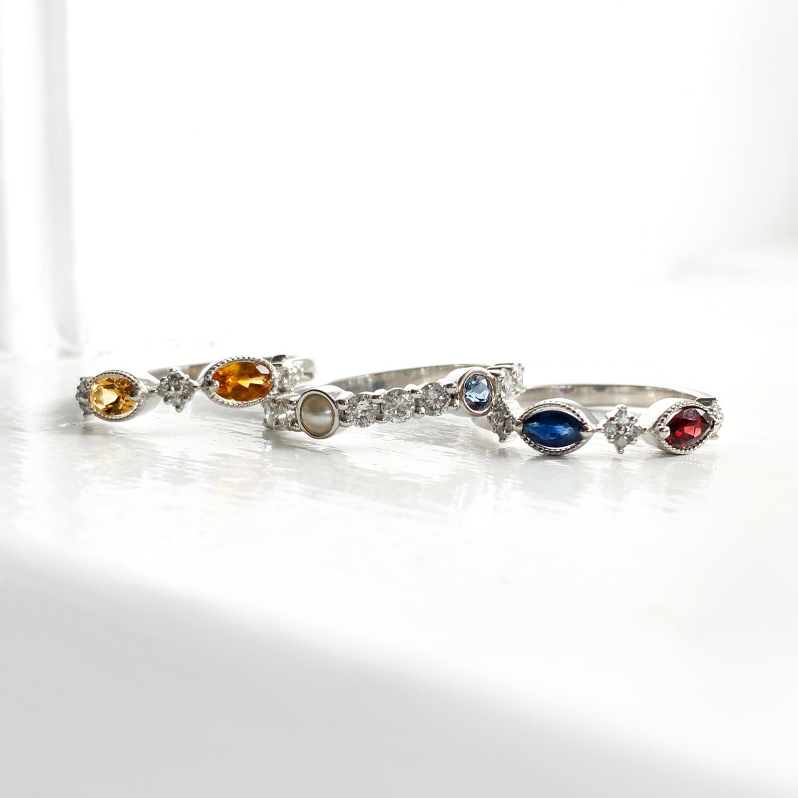 New Beginnings Custom Stacking Rings