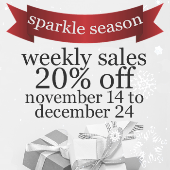 The Sparkle Season Sale is coming!