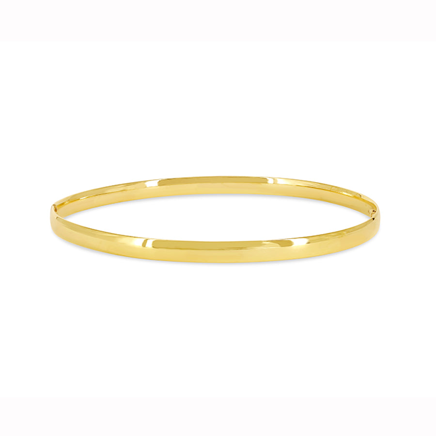 Sempre ORO Bracelet - High Polished Closed Bangle (41157)