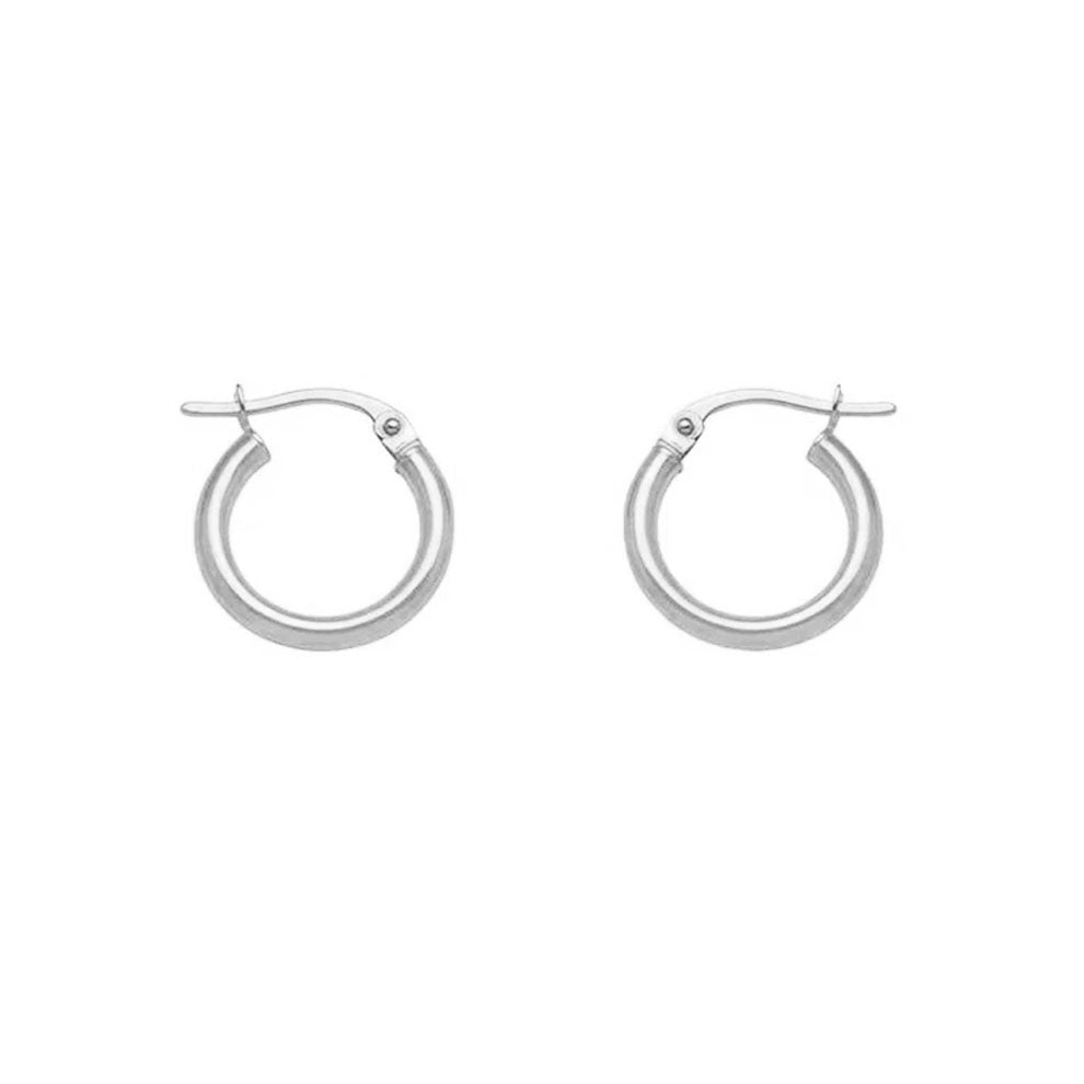 Gold Hoop Earrings 13.5mm (30310)