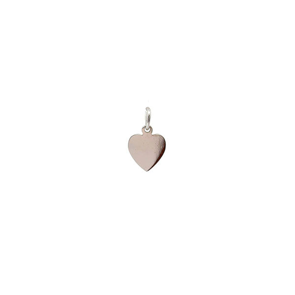 Gold Heart Charm 8mm (37703)