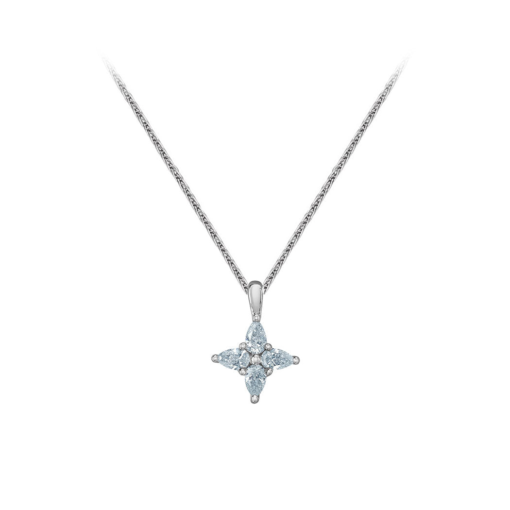 Diamond 4-Point Pendant - LG .40ct (39494)