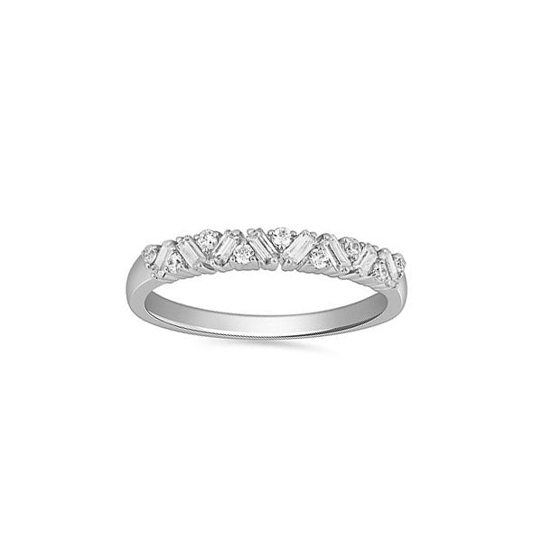 Diamond Alternating Anniversary Band .34ct (40263)