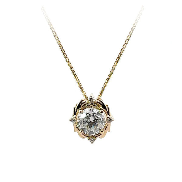 Diamond Accented Pendant 1.55ct (40302)