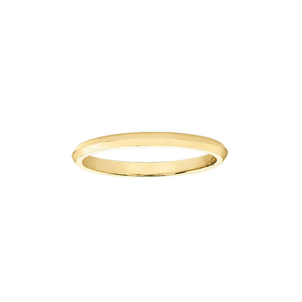 Gold Knife Edge Band (34409)