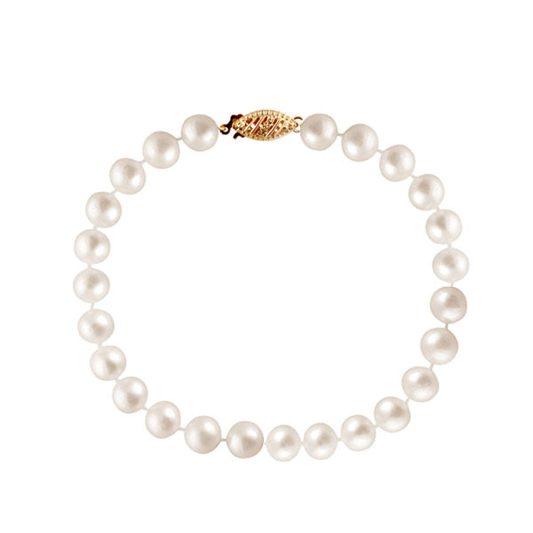 Genuine Fresh Water Pearl Bracelet (38818)