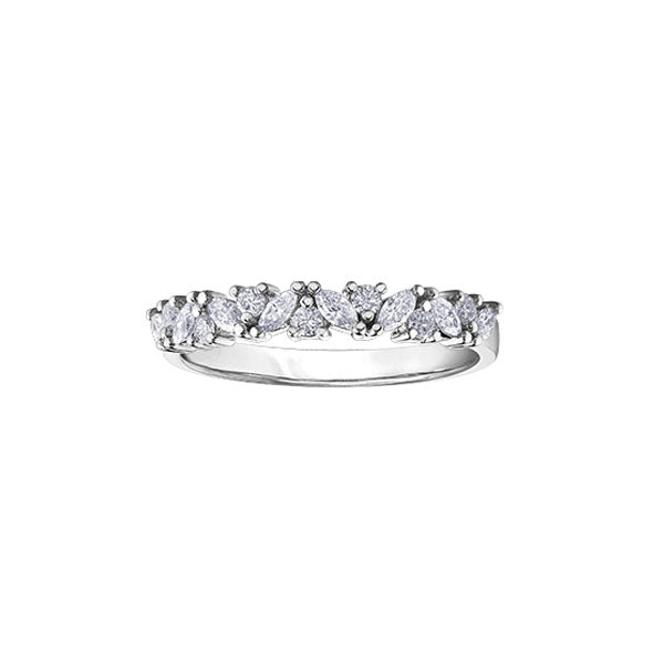 Diamond Alternating Anniversary Band .37ct (40128)