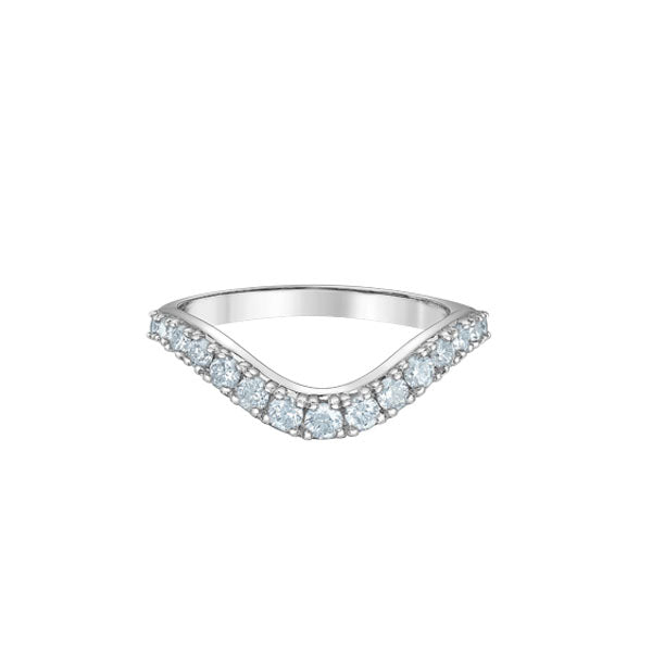 Diamond Contour Anniversary Band - LG .50ct (41060)