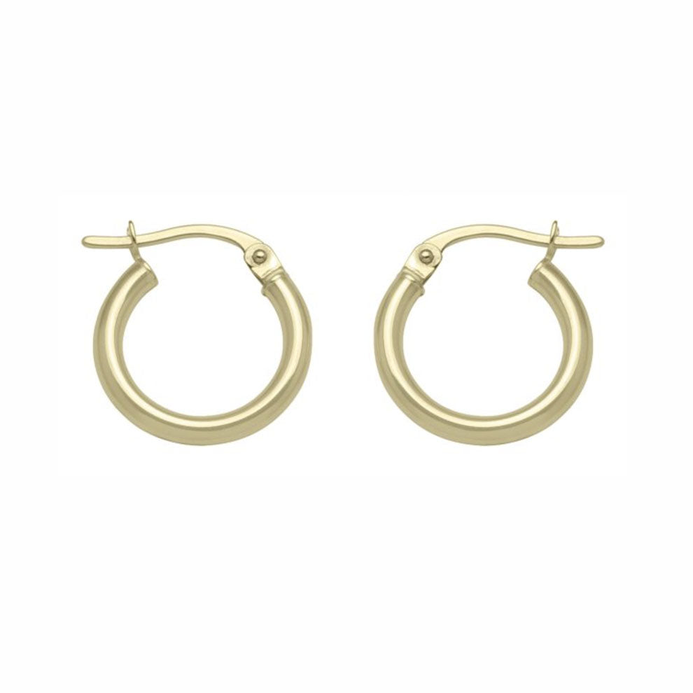 Gold Hoop Earrings 18.5mm (30313)