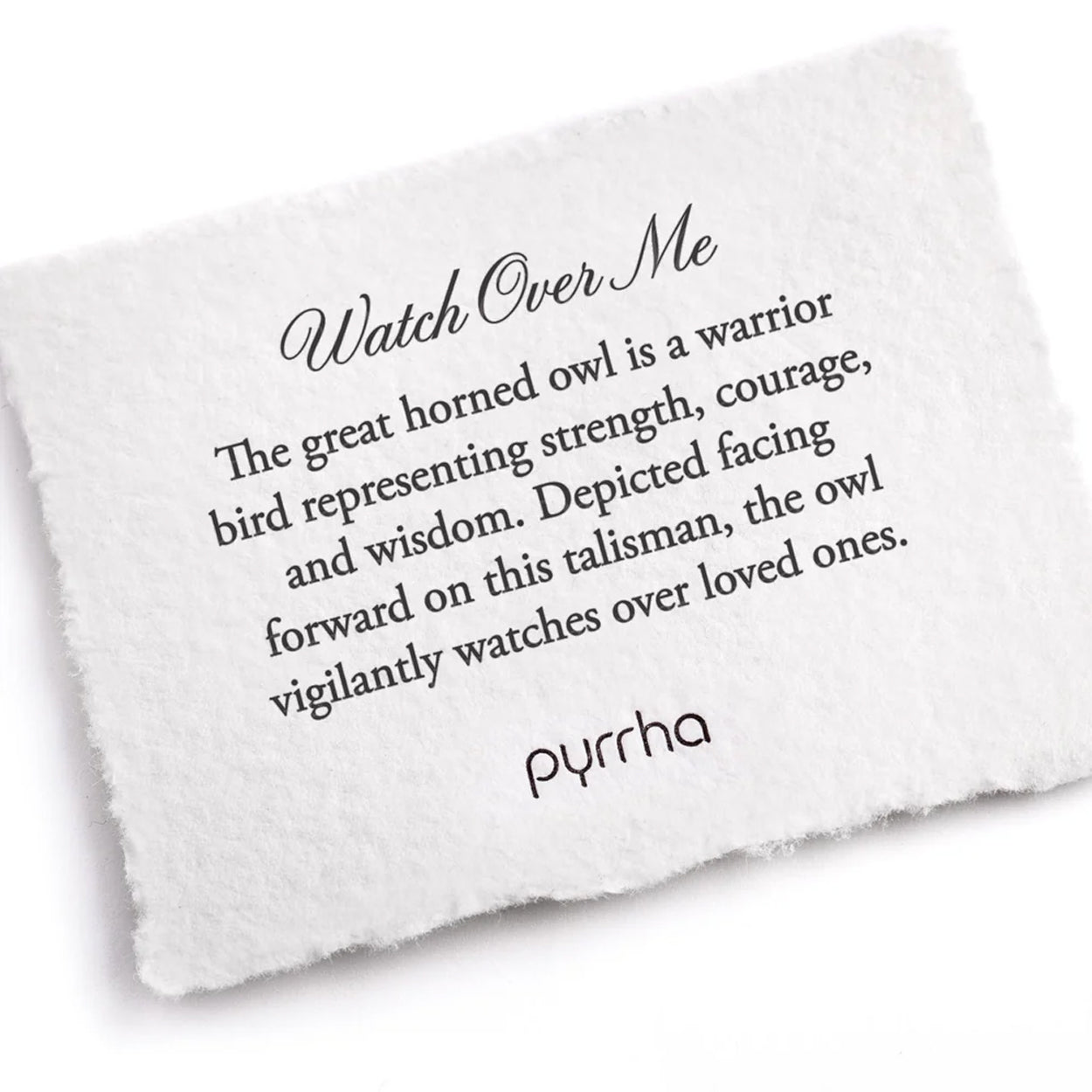 Pyrrha Necklace 'Watch Over Me' 20in (32874)