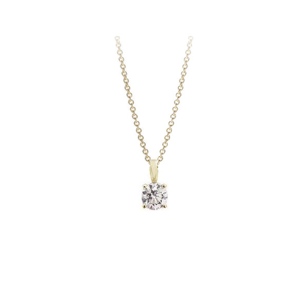 Diamond Solitaire Pendant .30ct (37751)