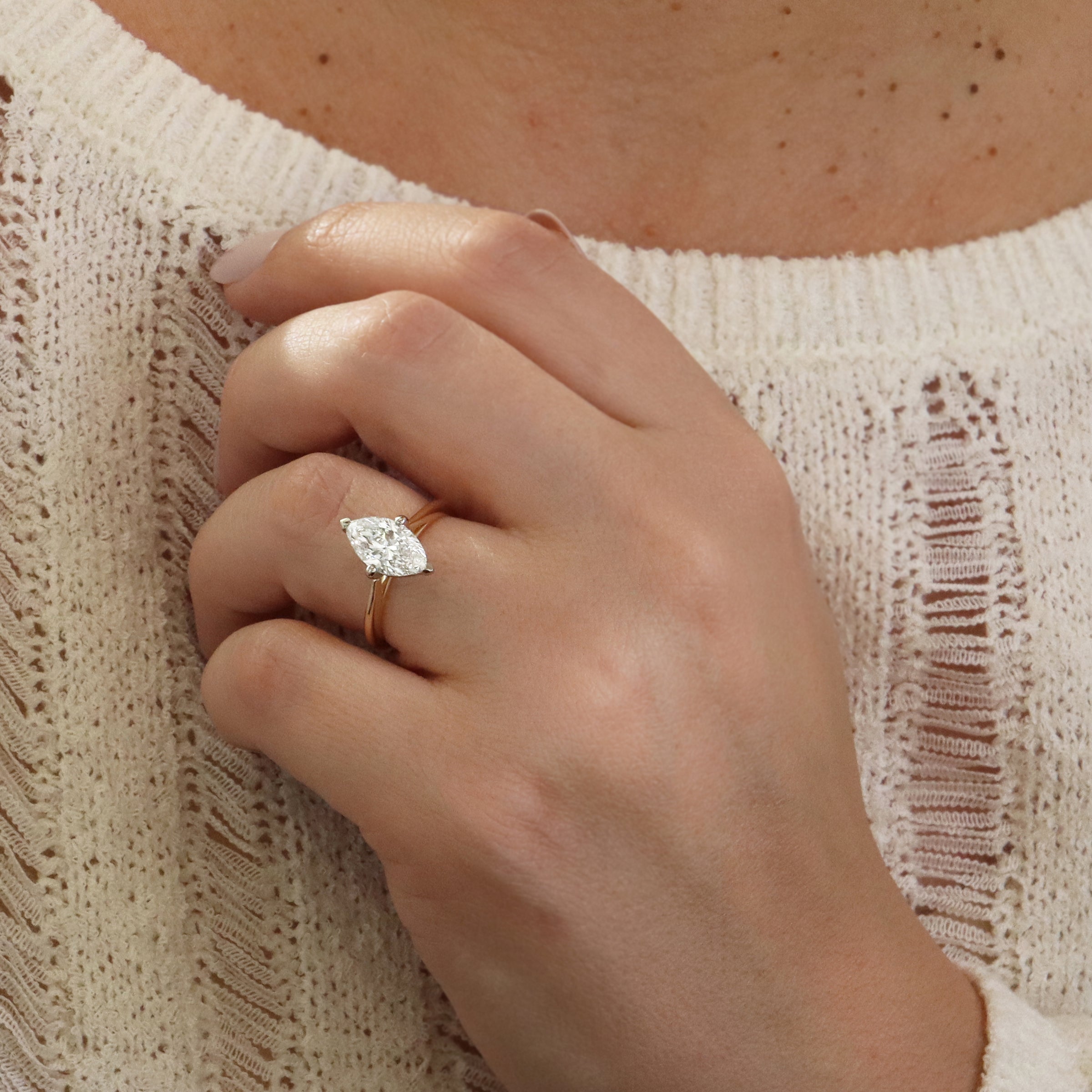 Diamond Solitaire Engagement Ring - LG 1.75ct (38539)