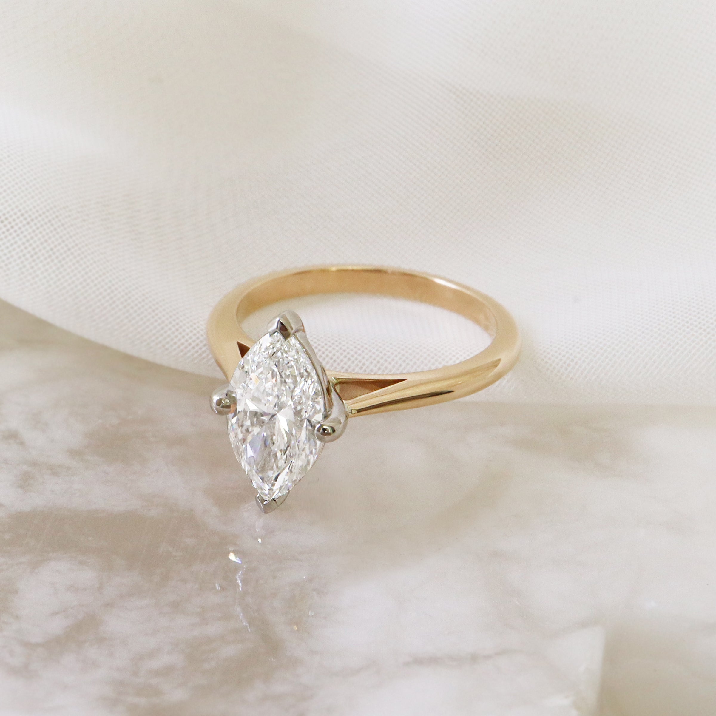 Diamond Solitaire Engagement Ring - LG 1.75ct (38539)