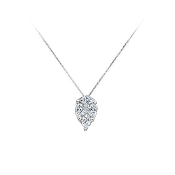 Diamond Cluster Pendant .69ct (38856)