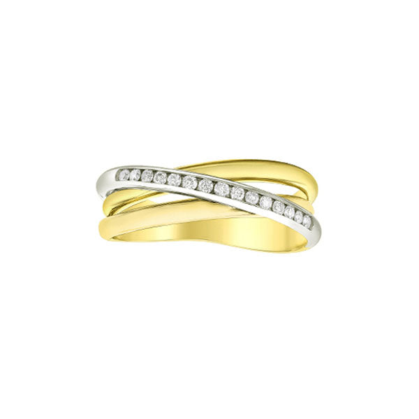 Diamond Crossover Anniversary Band .15ct (39027)