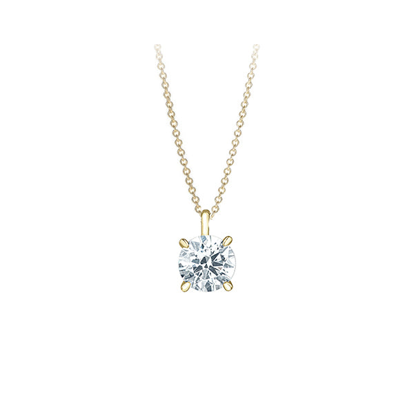 Diamond Solitaire Pendant - LG 1.01ct (39261)