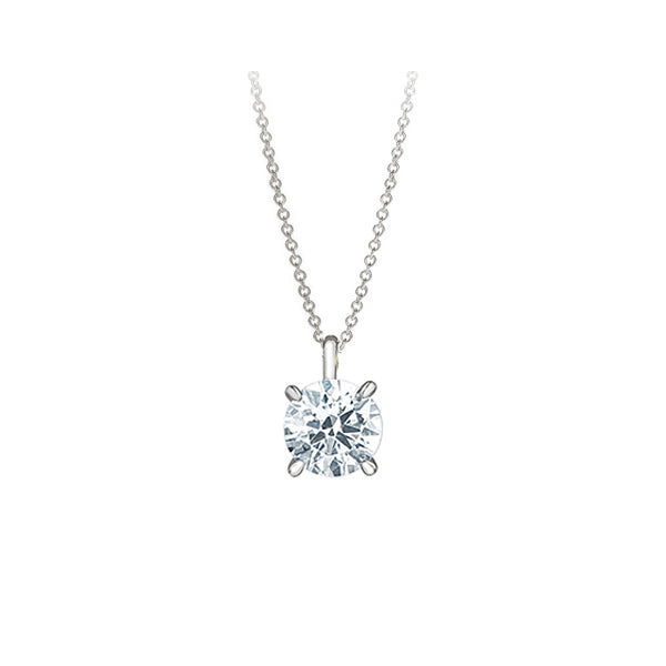 Diamond Solitaire Pendant - LG 1.53ct (39262)