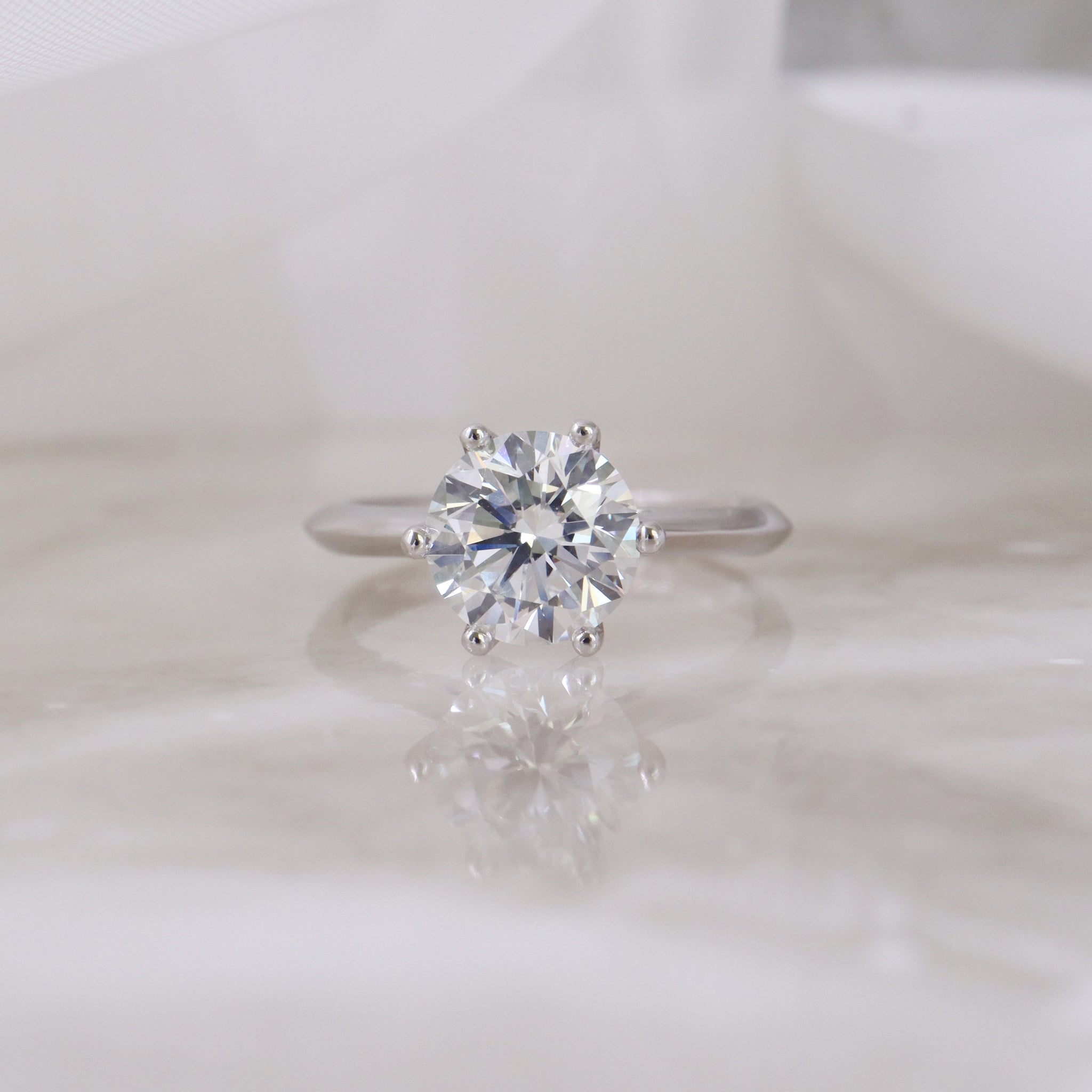 Diamond Solitaire Engagement Ring LG (39378)