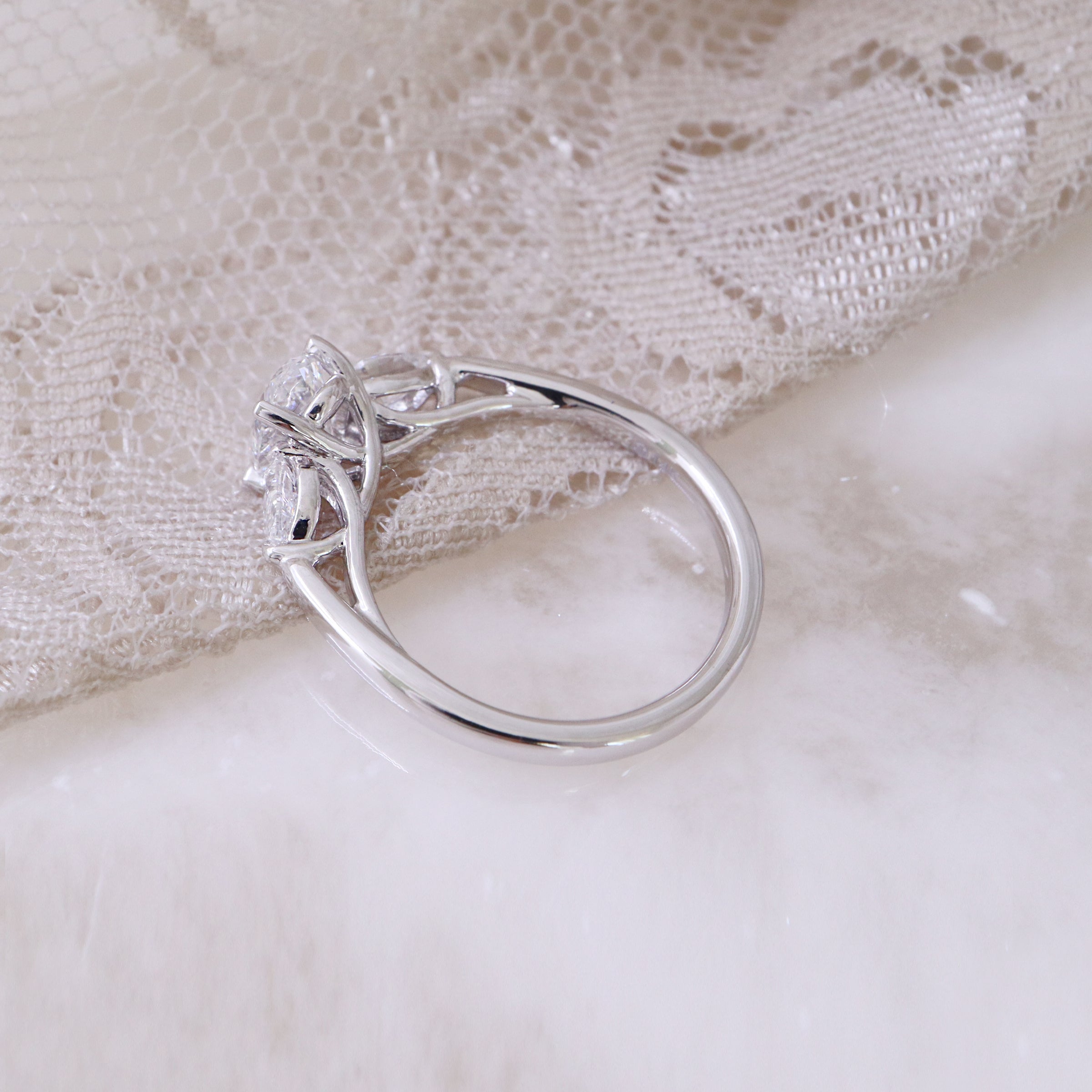 Diamond 3-Stone Engagement Ring - LG 1.49ct (39380)