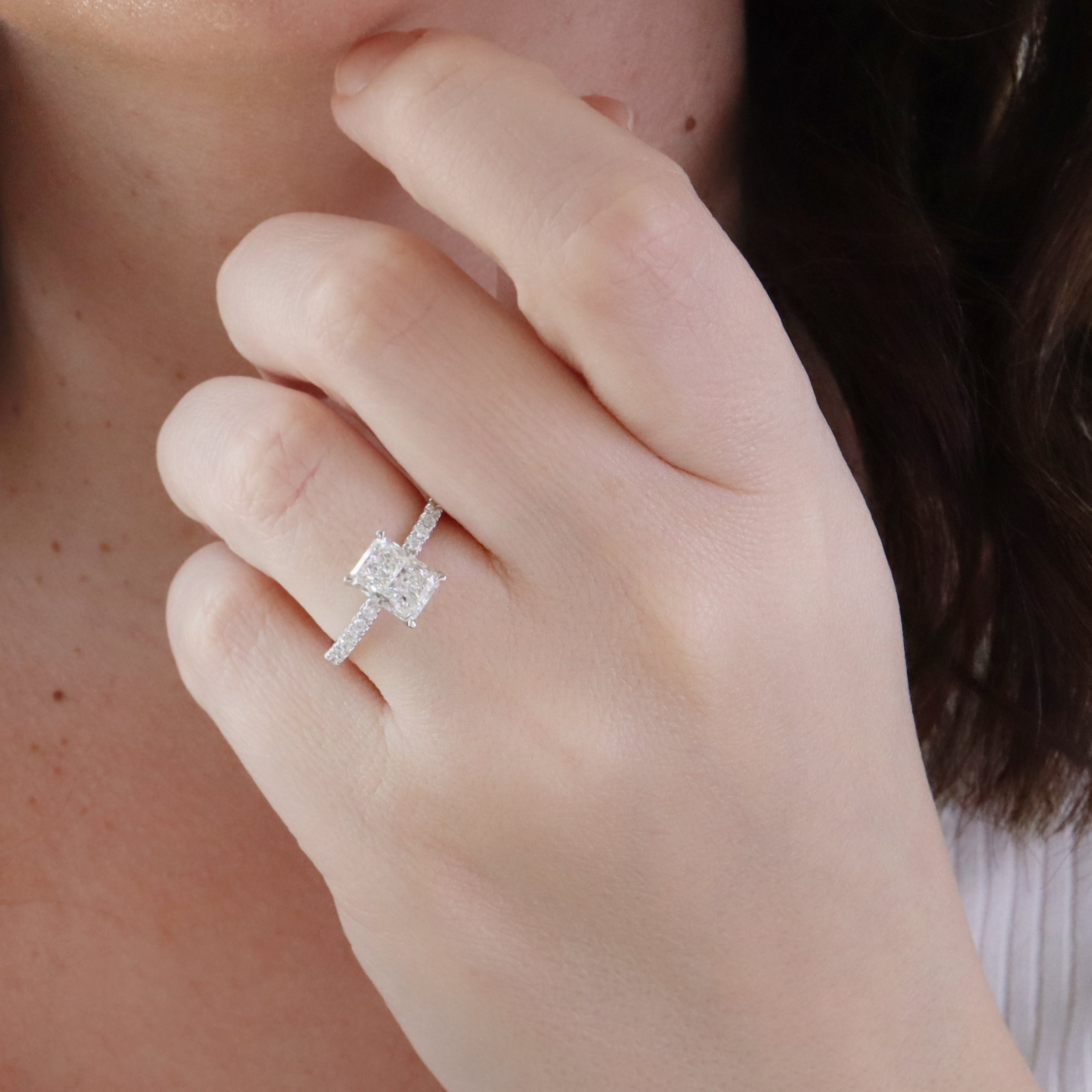 Diamond Classic Engagement Ring - LG 2.06ct (39381)