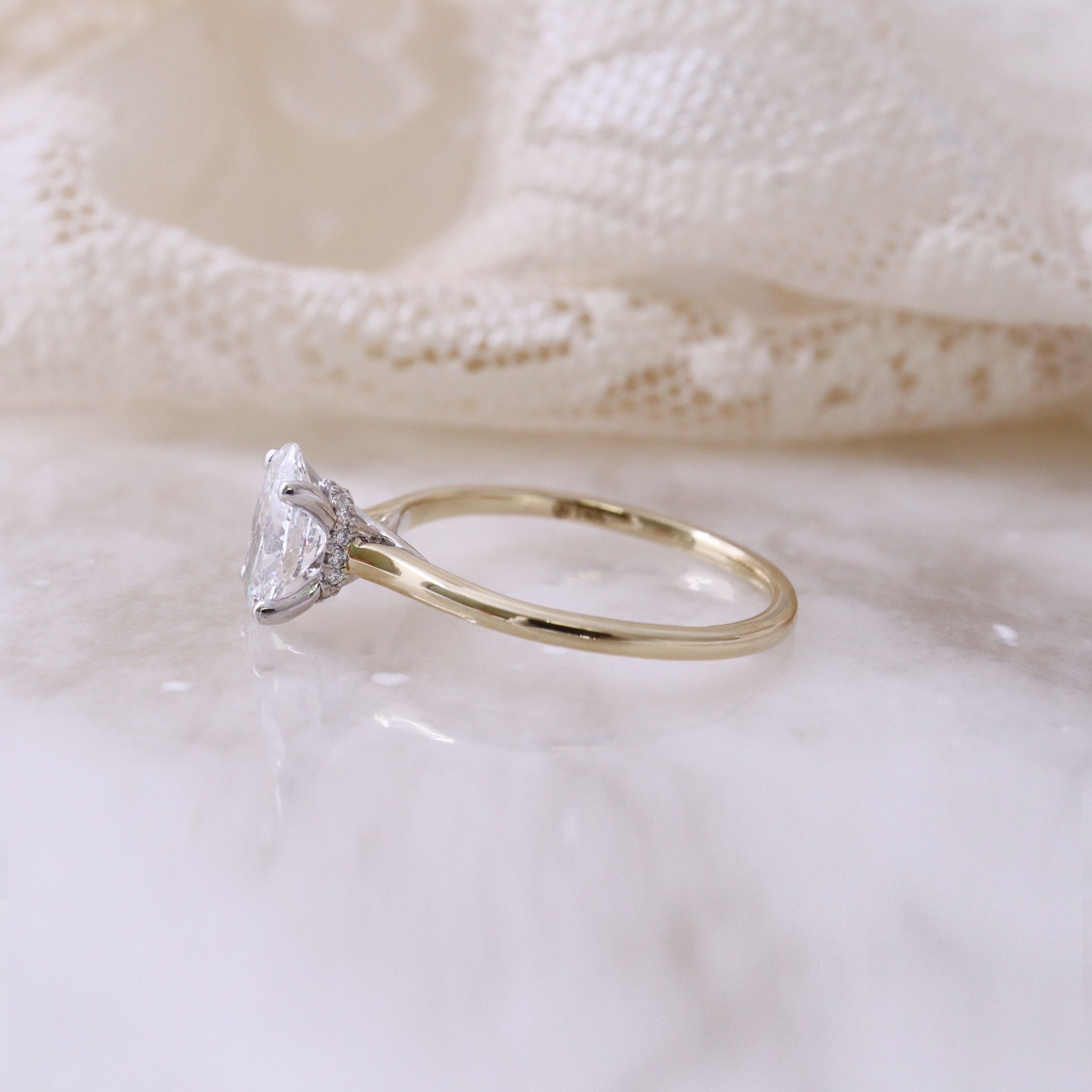 Diamond Solitaire Engagement Ring - LG 1.10ct (39382)