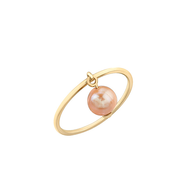 Genuine Golden Pearl Ring (39551)