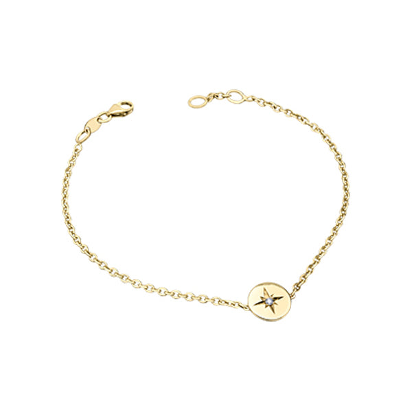 Canadian Diamond Disc Bracelet .02ct (39566)