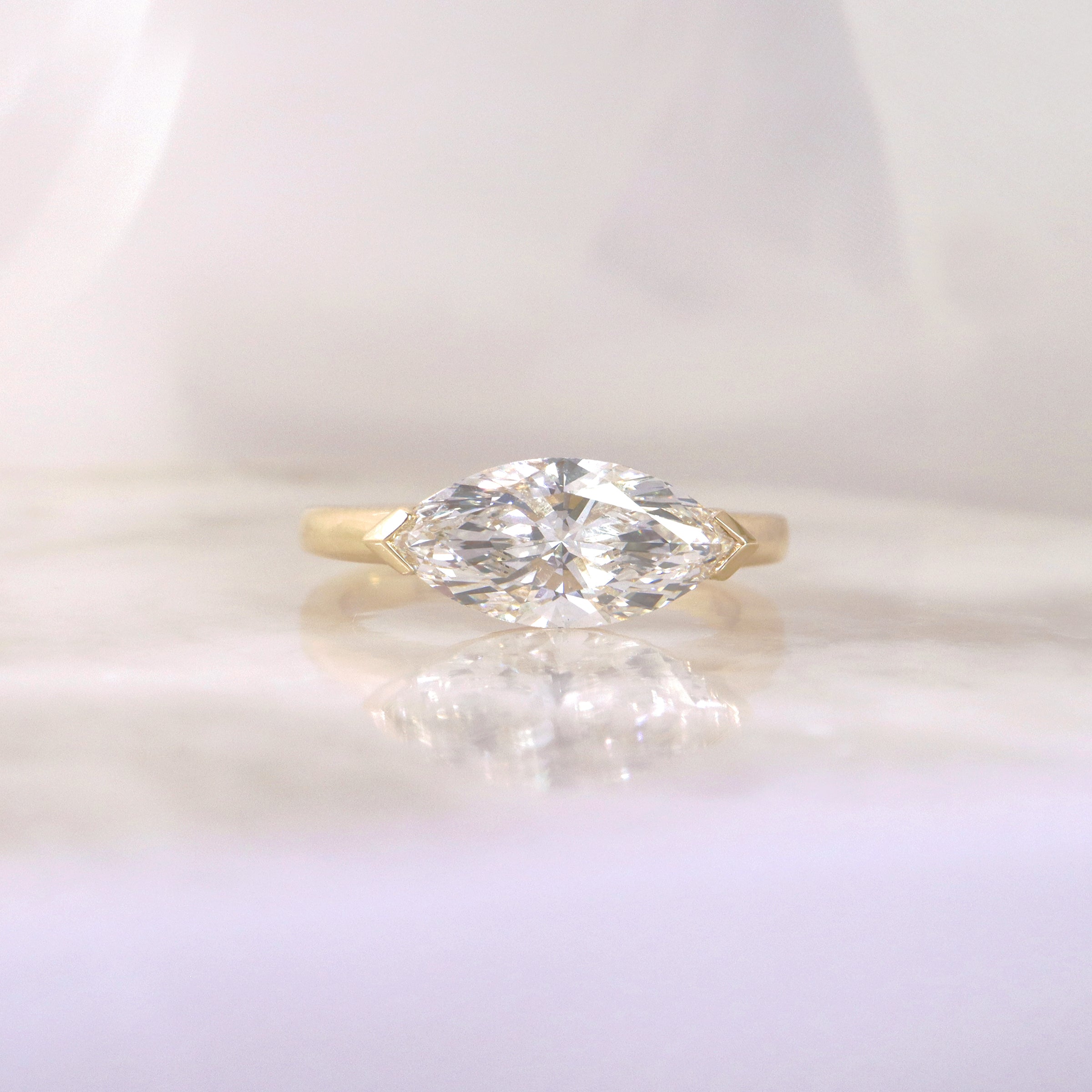 Diamond Solitaire Engagement Ring - LG 2.01ct (39869)