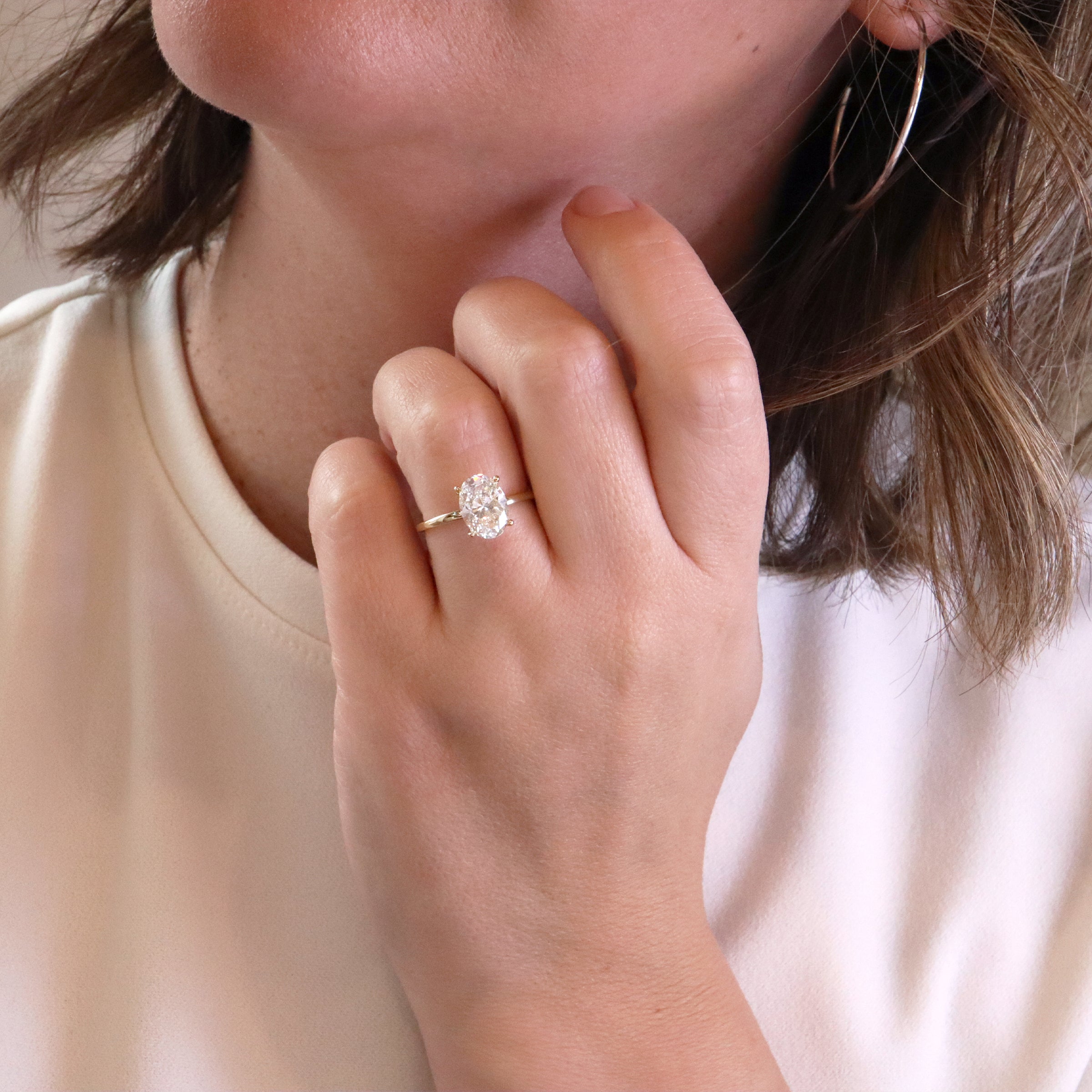 Diamond Solitaire Engagement Ring - LG 2.13ct (39993)