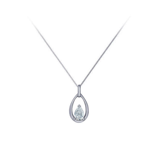 Christmas Charity Necklace - LG .30ct (40076)