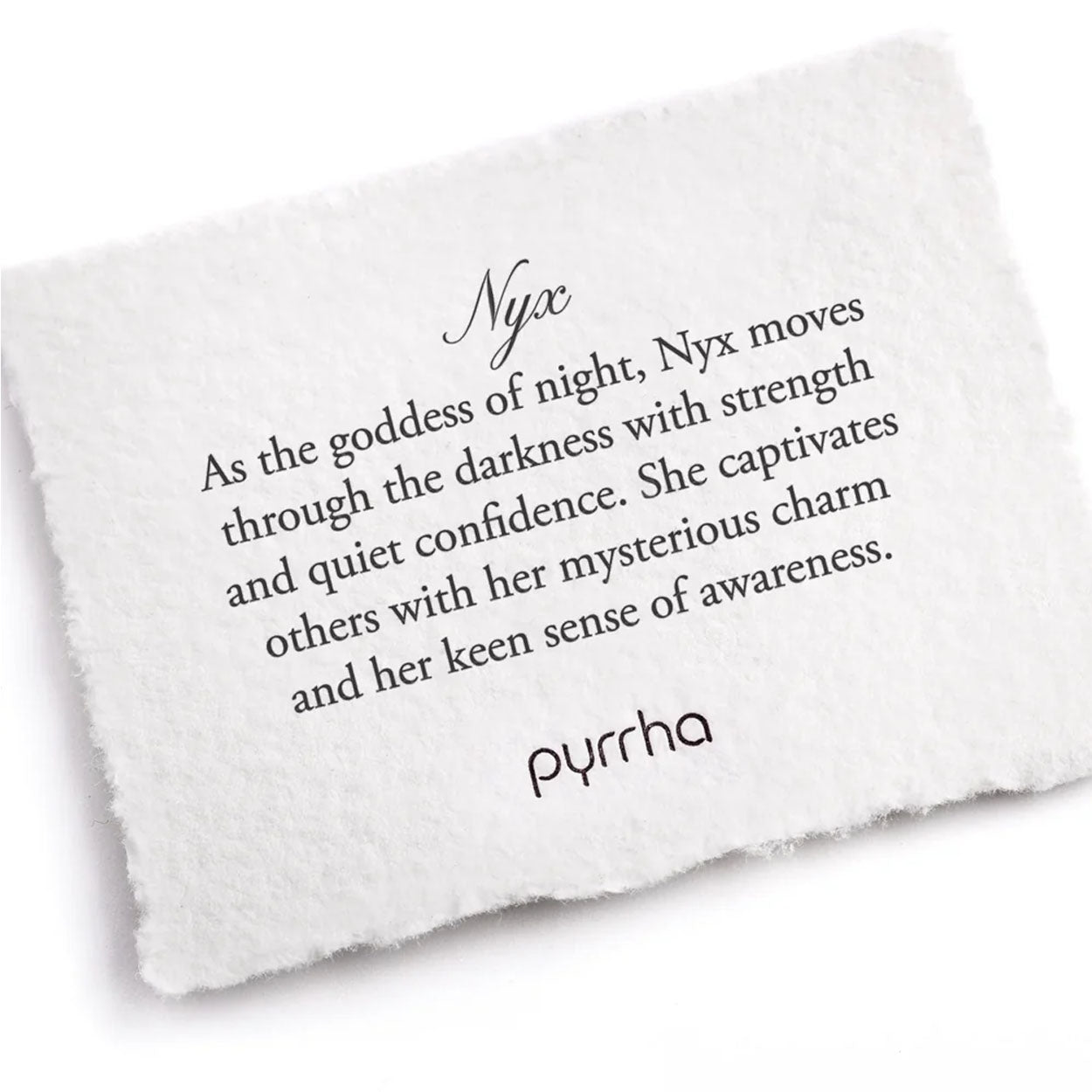 Pyrrha Necklace 'Nyx' 18in (40176)
