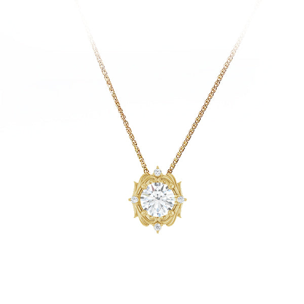 Diamond Accented Pendant 1.55ct (40302)