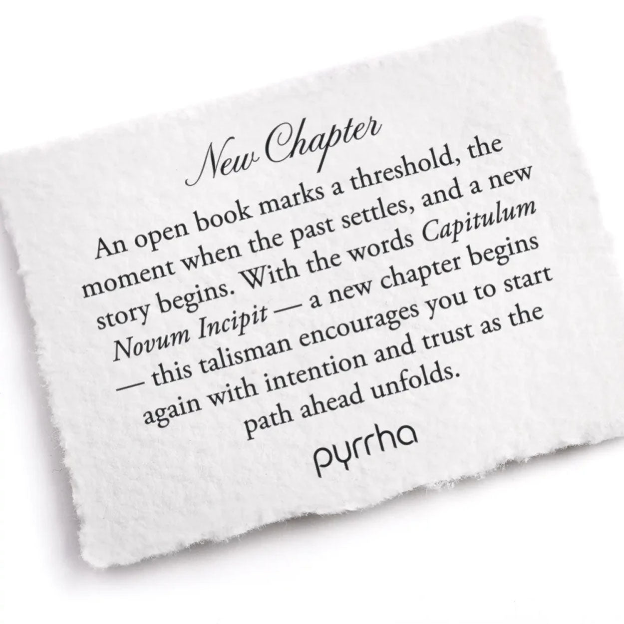 Pyrrha Necklace 'New Chapter' 18in (40553)