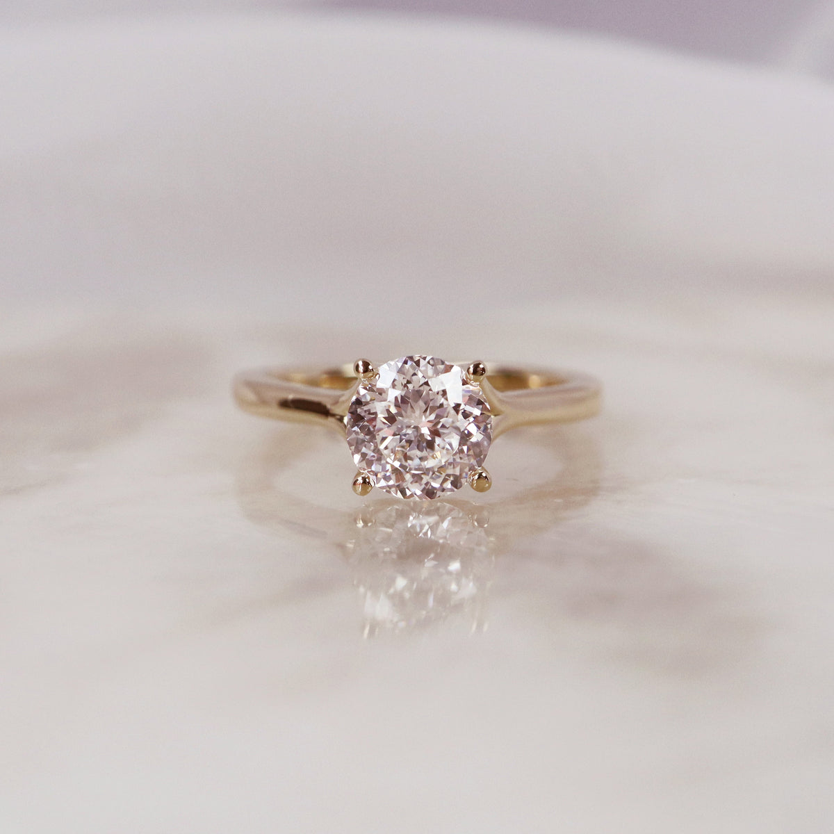 Diamond Fancy Cut Engagement Ring - LG 1.57ct (41059)
