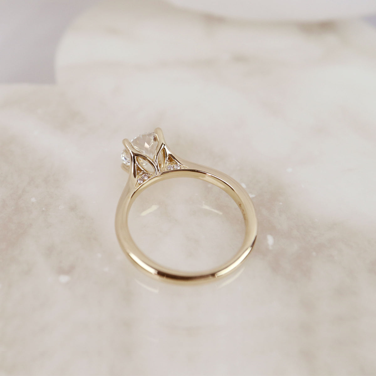 Diamond Fancy Cut Engagement Ring - LG 1.57ct (41059)