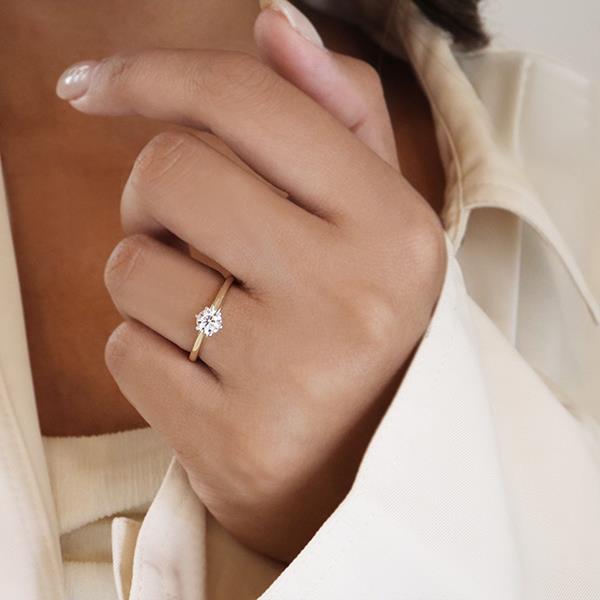 Diamond Solitaire Engagement .50ct (35038)